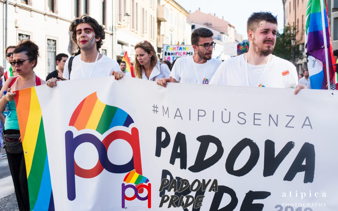 Comunicati Pride Day: a Padova il 30 giugno la sfilata del Pride Regionale Veneto 2018
